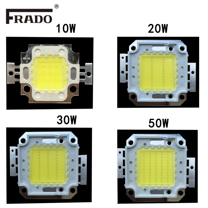 Beleuchtungszubehör LED-Lampenperlen COB Integrierter Chip 10W 20W 30W 50W 100W Glühbirne RGB für Flutlicht-Taschenlampen-Notbeleuchtung – Detail 19