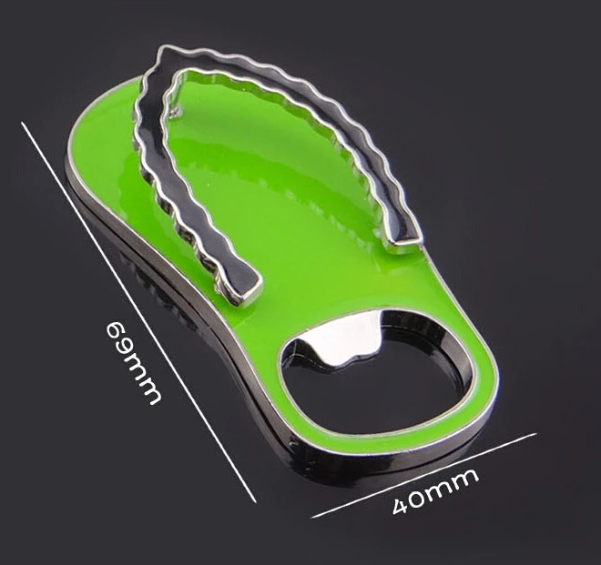 Cute Creative Beer Openers Slipper Shaped Sandal Flip-flop Beer Bottle Opener Cap ss1017