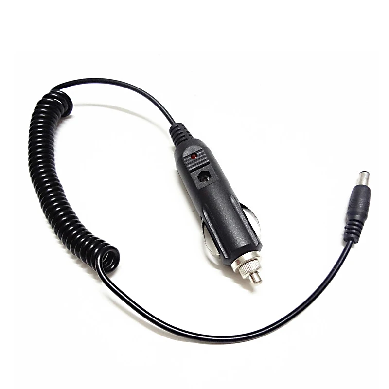 Car Lighter Slot Charger Cable For Baofeng UV-5R UV-5RE 5RA Walkie Talkie Charge Base 12V DC Power Charging for Radio Cord