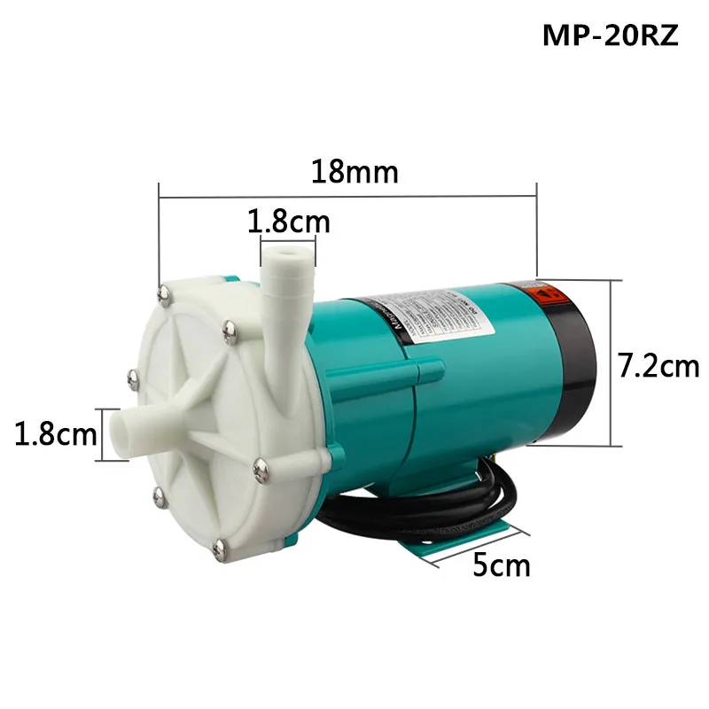 Magnetic Drive Pump 220V/240V Water Pump without plug Type MP-20RZ ,Food Grade,Chemical Industry/ Homebrew Hot Selling Product