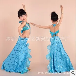 New Style Gypsy dancing Suit Outfits for Kids Children high quality bellly dance indian dance Set dress bellydance Wear