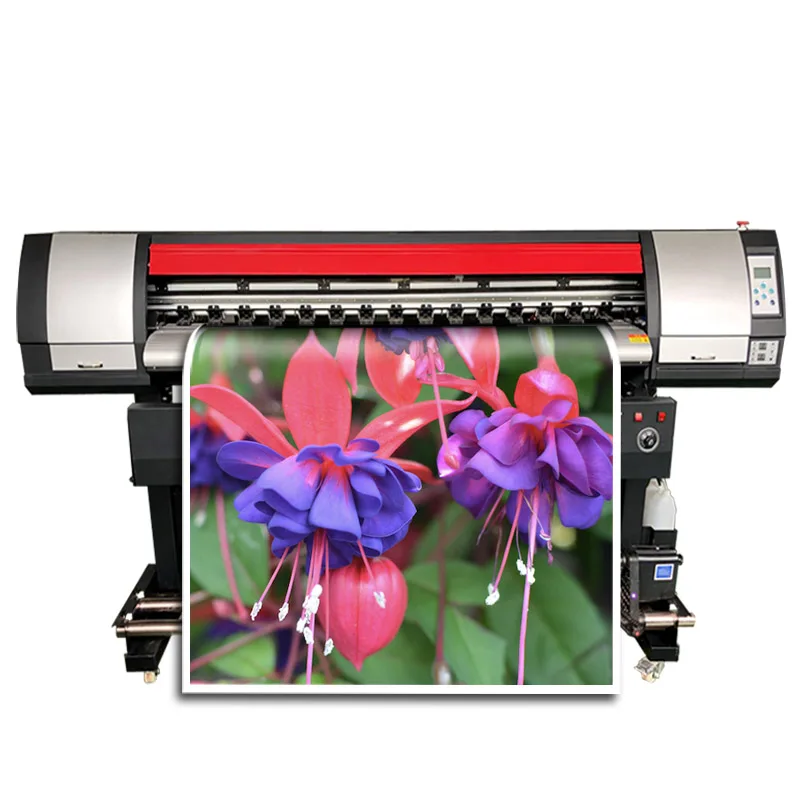 64Inch Eco Solvent Printer Cmyk Colors 1.6M Wide Format Inkjet Printer Xp600 Head