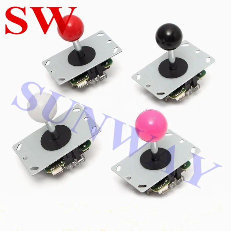 DIY uchwyt 8 Way drążek arkadowy zestawy 5 Pin 24mm/30mm Push zamiennik z przyciskami Arcade zestaw kabel usb enkodera do joystick pc gry