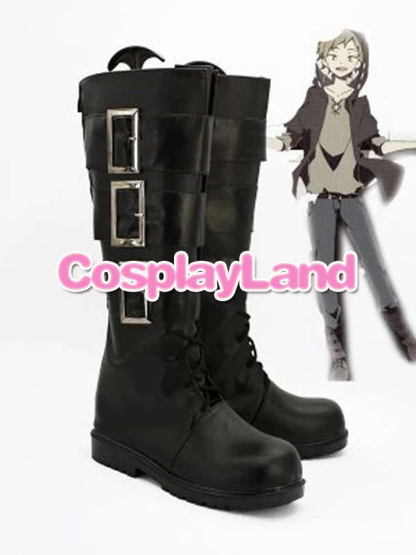 

Customize Boots Kagerou Project Cosplay Kano Syuuya Cosplay Shoes Custom Any Size Anime Party Boots