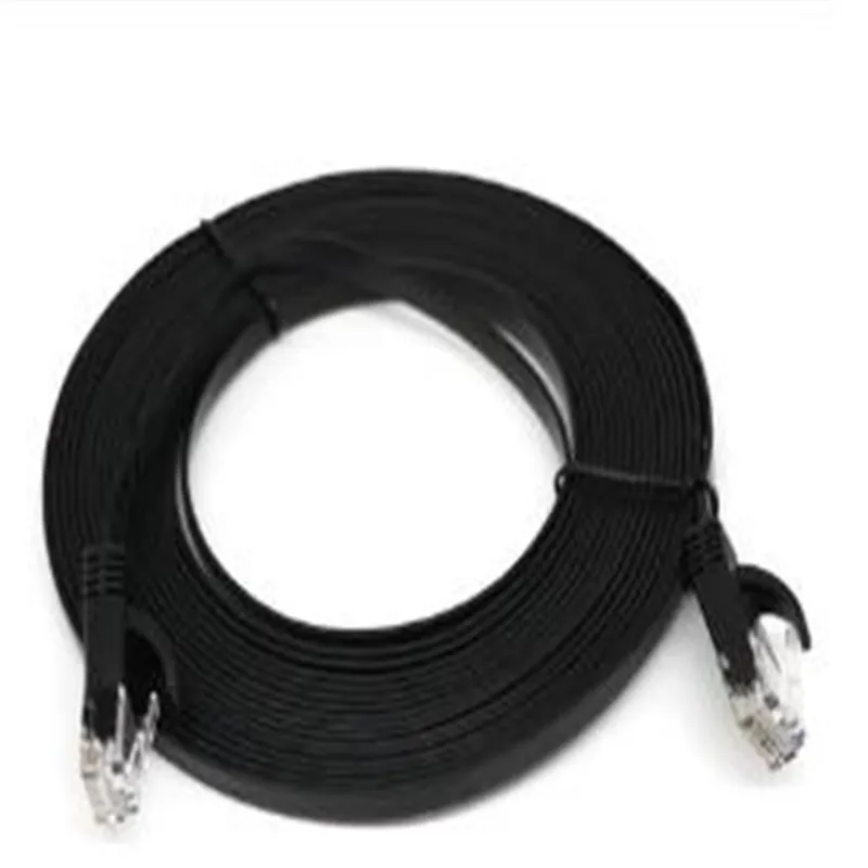 1m 2m 3m 5m 10m 15m 20m 30m cable CAT6 flat UTP Ethernet cable RJ45 jumper LAN cable router computer cable best quality