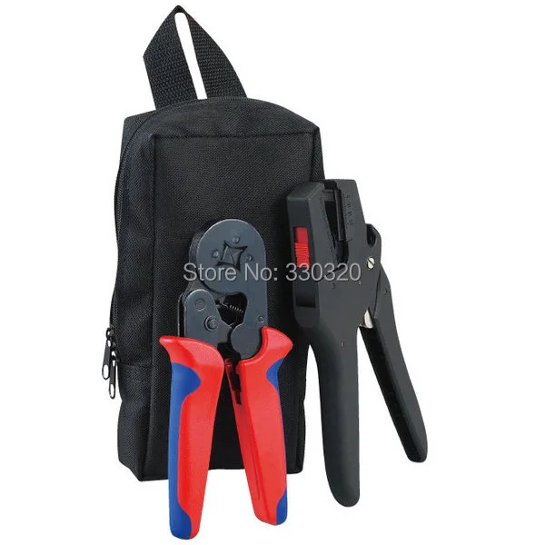 

Combination tool set,cable ferrules crimping tool,wire stripper,mini tool kit