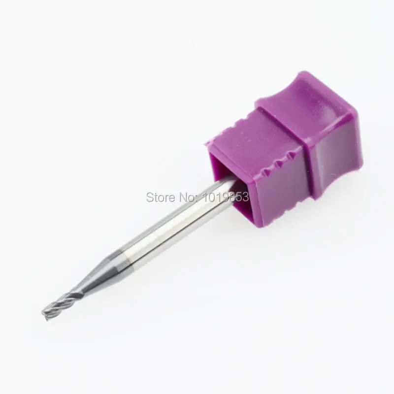 

5pcs CGS-460 2X4X50L HRC55 SOLID tungsten carbide end mill cutter for stainless steel