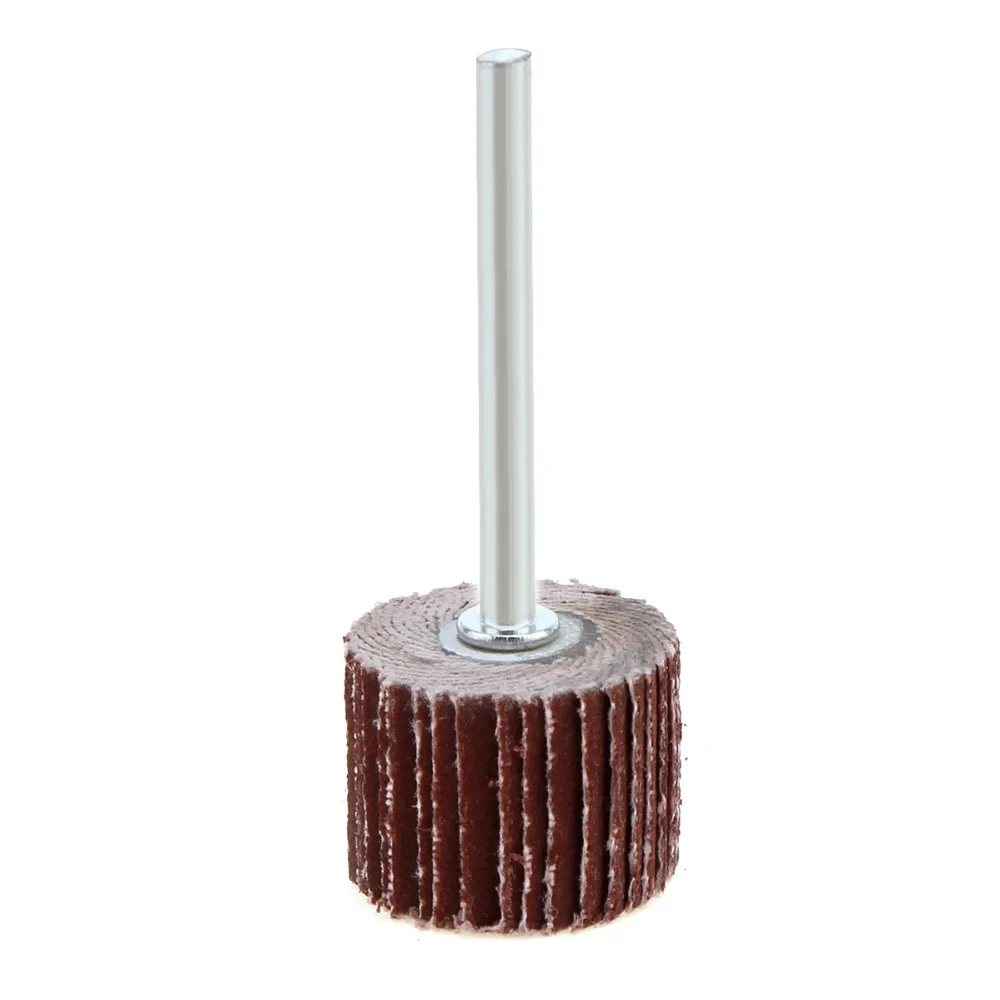 10pcs 600 Grit Flap Sanding Wheel Grinding Disc with 3mm Arbor for Rotary Tool / Mini Drill