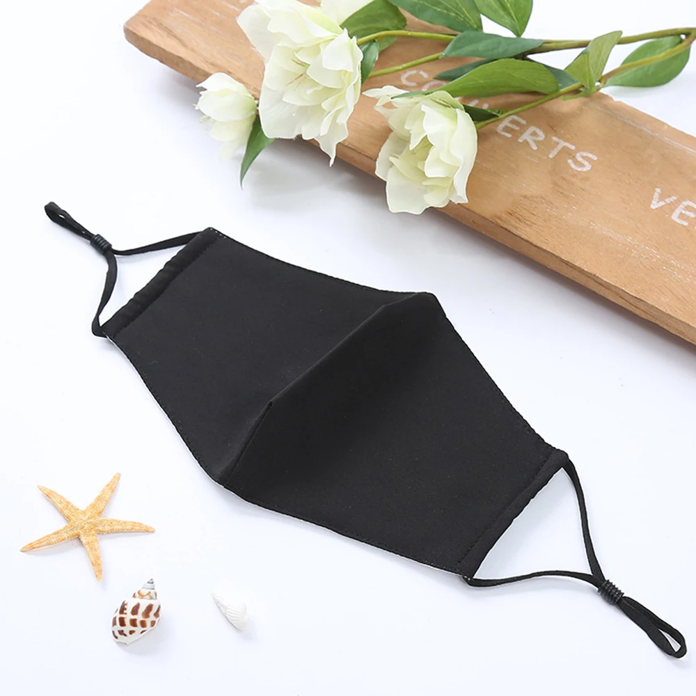 1 Pcs Cotton Black Health Dustproof Anti-Dust Unisex Mouth-Muffle Face Masks Warm Black Unisex Breathing Face Cover Outdoor 2019