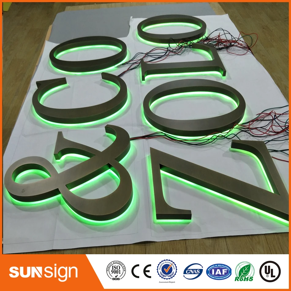 Outdoor Led Verlichting Plexiglas Letters Voor Reclame