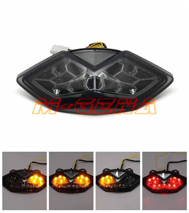 

Motorcycle Rear Turn Signal Tail Stop Light Lamp Integrated For Z1000 Z1000SX 10 11 12 13 Ninja 1000 11-14 Versys 650 10-14