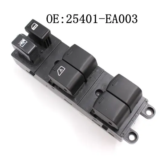 HLLADO Master Electric Power Window Switch 25401-EA003 for Nissan Frontier 2005 2006 2007 2008 2009 2010 2011 for Xterra 2005-07