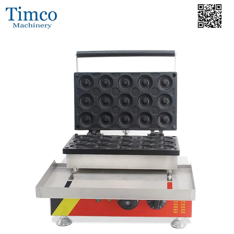 TIMCO pączek urządzenie do 15 sztuk koło kształt pierścienia ze stali nierdzewnej pączki piekarz maszyna
