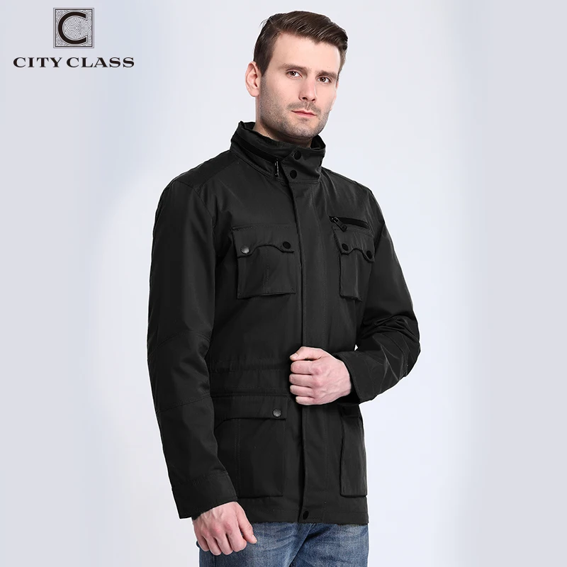 CITY CLASS Hot Mens Jacket Spring Casual Windbreakers Waterproof Coat Soft Sports Jackets for Male 3794