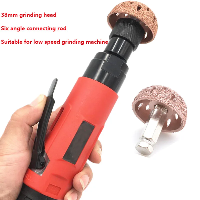 38mm tungsten steel material hemispherical pneumatic grinding head grinding wound / tire tire repair tools