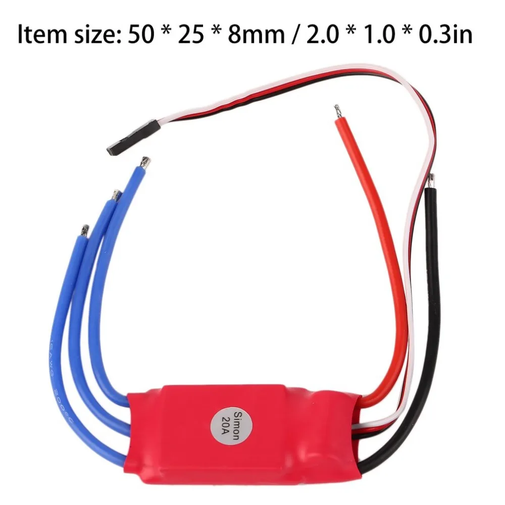 20A SimonK Firmware Brushless ESC 3A 5V BEC for RC Quad Multi Copter Discount