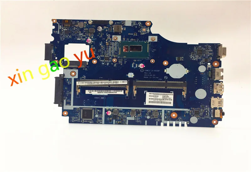 Original para acer para aspire E1-532 E1-572 placa-mãe do portátil nbm8e11002 LA-9532P i5-4200U ddr3l 100% teste ok