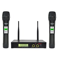 Freeboss FB-U11 UHF Wireless Microphone System 2 way 100 Channels IR Frequency Wireless Mic Karoke KTV Party Dynamic Microphone