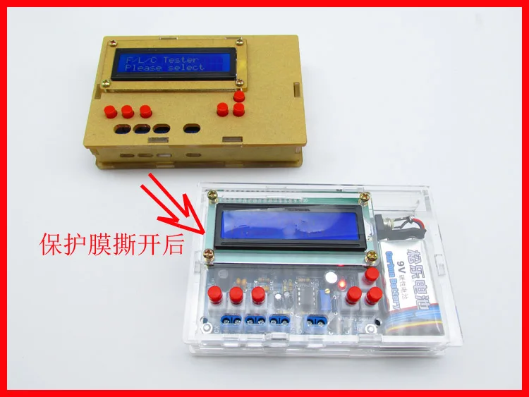 Elektronische DIY Induktivität kapazität frequenz meter Tester kit