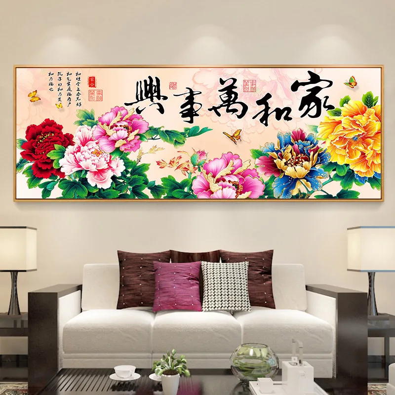 

DIY 5D Diamond Embroidery, Diamond Mosaic, Special Shaped, Full, Peonies and Butterflies, Diamond Painting, Cross Stitch,3D