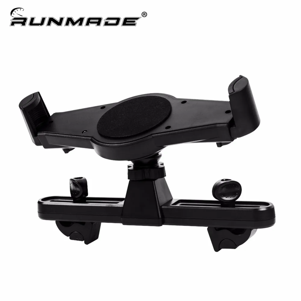 runmade Universal 360 Degree Car Back Seat Headrest Mount Bracket Holder Support For 7 8 9 10 11 inch iPad Tablet PC PDA