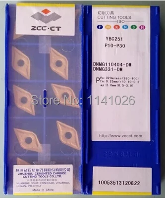 Gratis belanja 10 PCS DNMG110404 YBC251 Semen Carbide Cutter alat Menghidupkan Carbide insert