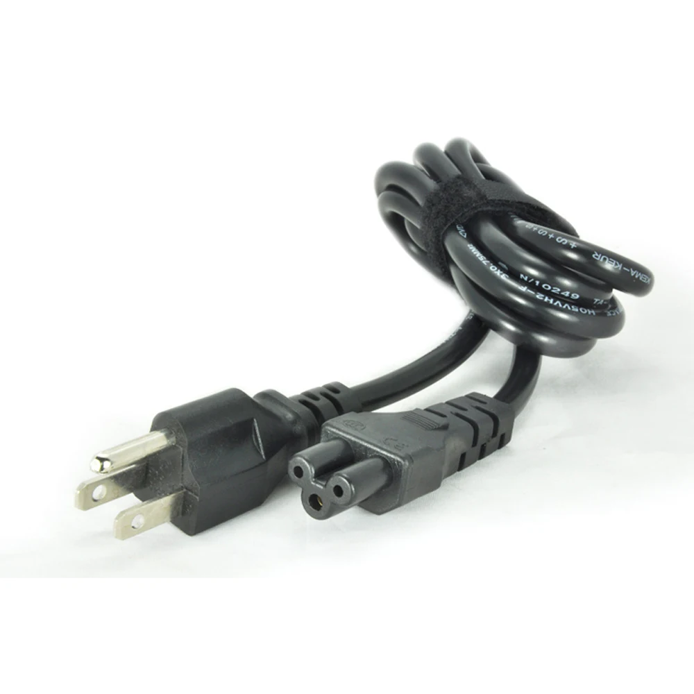 

3 Prong US plug Laptop PC Adapter Power Cord Cable For samsung asus hp sony dell lenovo acer fujitsu toshiba Free Shipping