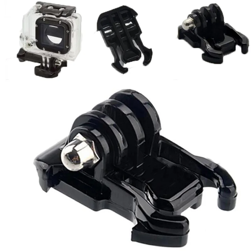 Foleto Black Buckle Mount Base Activity Connector Adapter Quick Release Base for Hero5 4/3+ 3 sports  action Camera accesssories