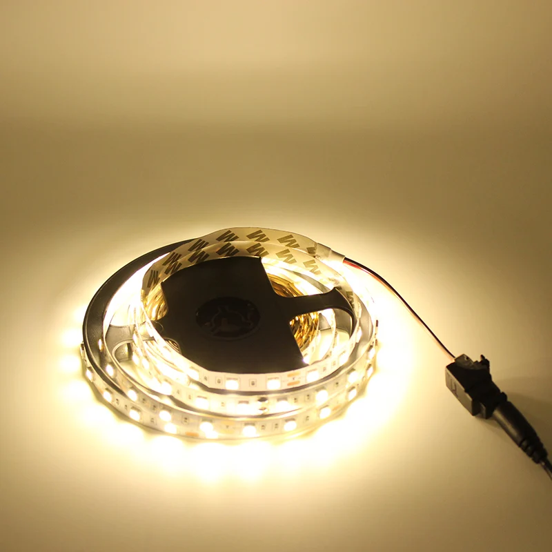 LAIMAIK – ruban lumineux Led SMD 2835, Flexible, 1m 2m 3m 4m 5m, 12v, 60LED/m, rétro-éclairage tv, cuisine, RGB