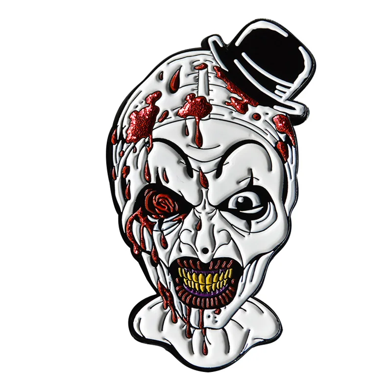 Terrifier bloody horror slasher Pin