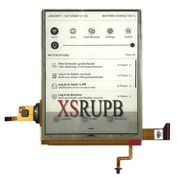 NEW 6inch ED060XH8 1024*758 LCD Screen for kobo aura edition 2 E-book reader Display