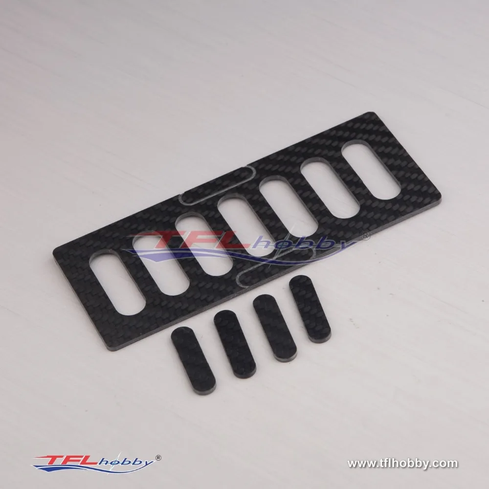 TFL Genuine Parts! Carbon Fiber fixed mount Supporting for Lipo Battery for RC Boat