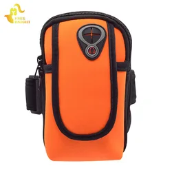 5.5 Inch Running Sports Bag Mini Phone Case Waterproof Fitness Sport Arm Bags Cover Gym Workout Running Belt Bag for Your Phone