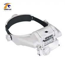 TUNGFULL LED Headband Glasses Magnifier #2