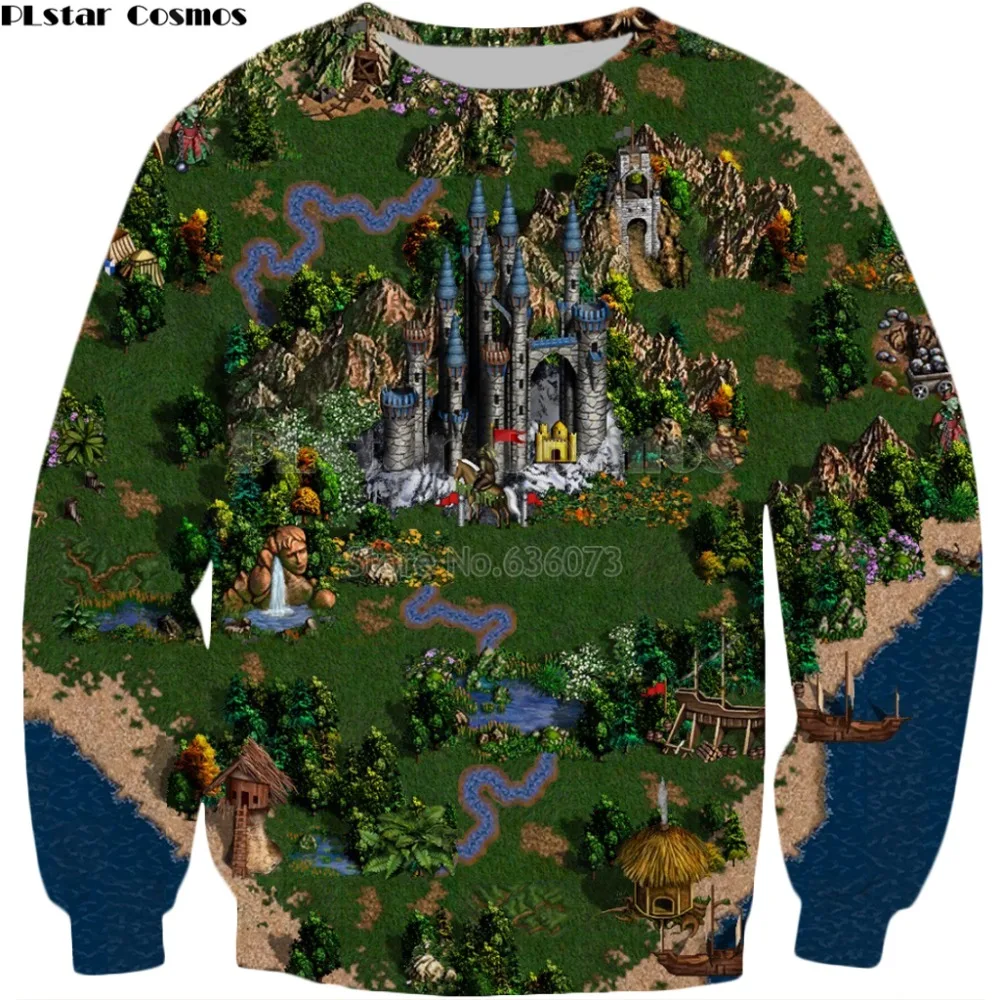 

PLstar Cosmos Drop shipping 2019 New Fashion Men/Women Sweatshirt Game Might and Magic Heroes Print 3d Unisex Casual pullovers