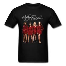 The Pretty Little Liars T-shirt abbigliamento donna Sexy uomo maglietta nera personaggi 3D top TV Tee regalo di natale maglietta amici