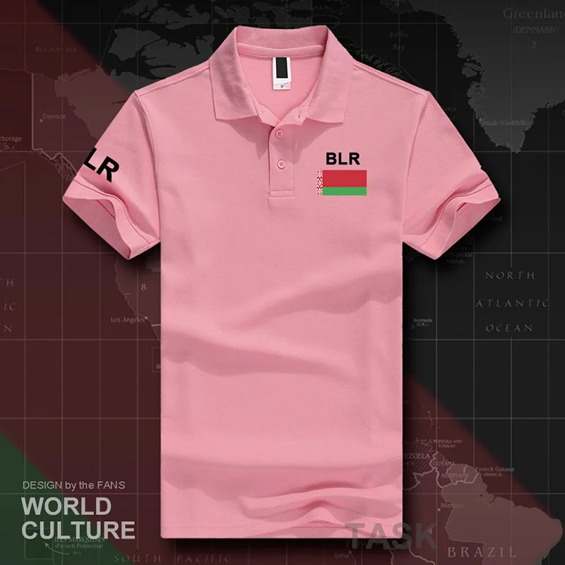 Republic of Belarus Belarusian polo shirts men short sleeve white brands printed for country 2017 cotton nation team flag BLR