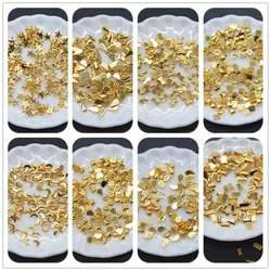 2000 pz 3mm/4mm lucido acrilico dorato strass stella/luna/cuore Flatback Cabochon rifornimento di arte decorazione fascino mestiere fai da te