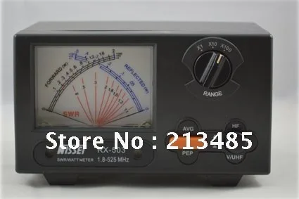 

New Original TAIWAN NISSEI RX-503 SWR/Watt Meter 1.8-525MHz 2/20/200W for Two-way Radio