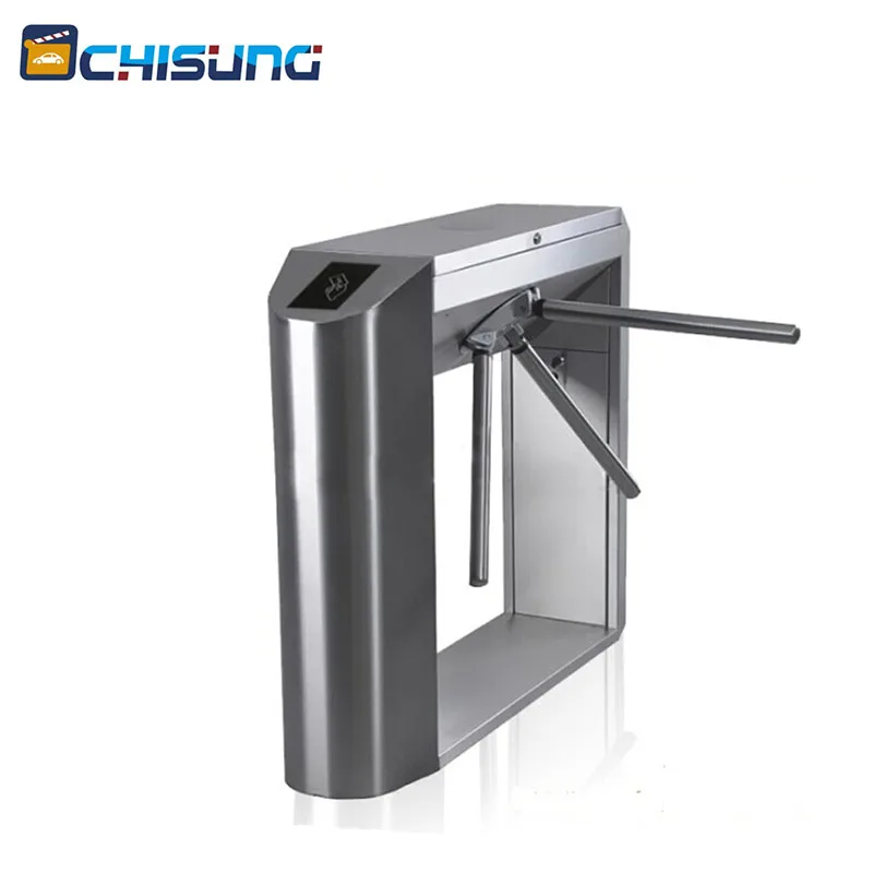 Bridge-type full automatic rfid card reader security turnstile gate coin operated