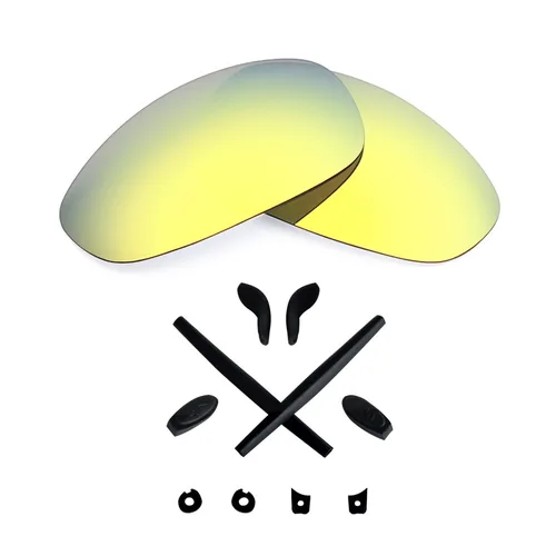 Imagen 2 del producto SNARK lentes de repuesto y Kit de goma negra para-Oakley Juliet X-gafas de sol de Metal-múltiples opciones