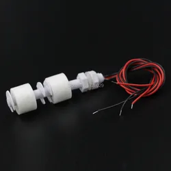 Double Color Wire PP Dual Float Ball Water Level Sensor Switch