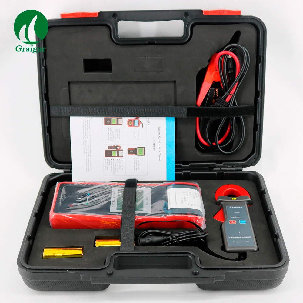 Tester batteria per auto con spedizione gratuita con stampante MICRO-768A tester batteria automatica