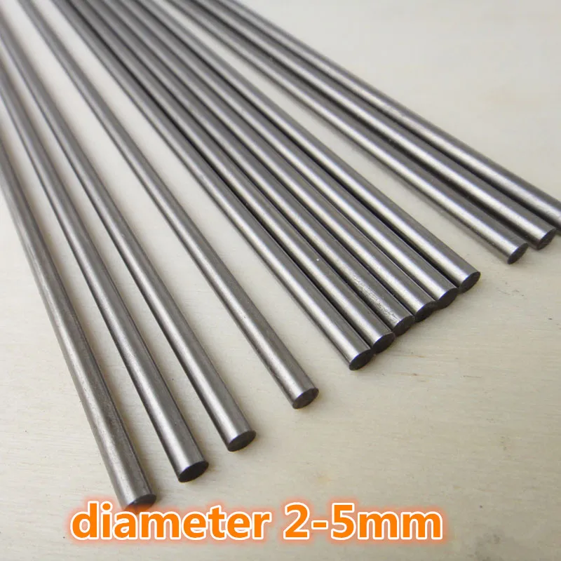 

1pc J300 DIY Model Car Shaft Diameter 2-5mm Length 200/250mm High Hardness Steel Axle