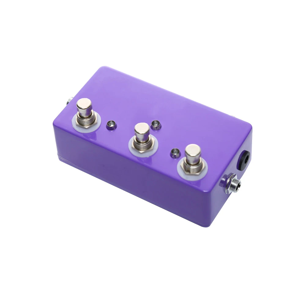 Portable Blank Looper Switch Box Effect Loop Pedals For Electric Guitar