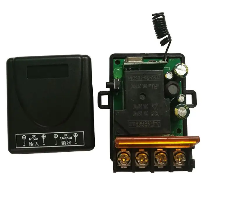 Universal 433 mhz DC9V 12 V 24 V 36 V 48 V 85 V 30A รีเลย์ 1 CH วิทยุรีโมทคอนโทรล Transmitter