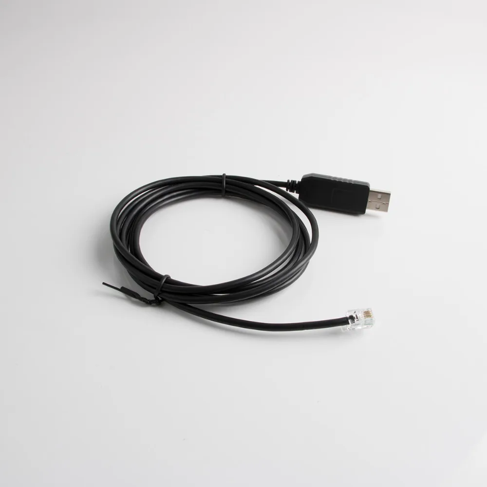 CP2102 USB RS232 to 4P4C RJ10 Adapter Control Telescope Cable for Meade 505 Telescope PC Cable