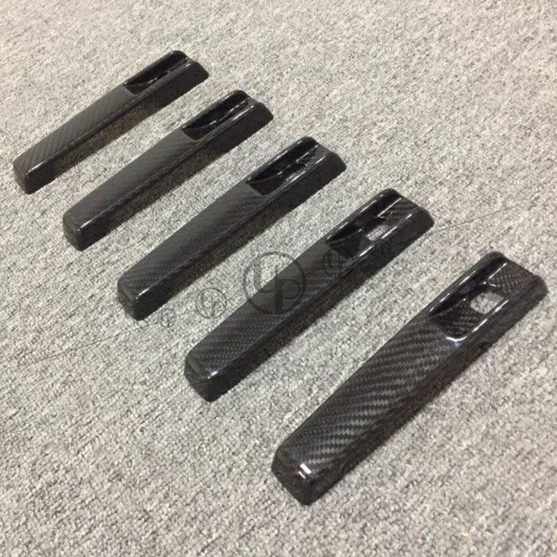 

G W463 wagon carbon fiber for carbon Fiber door handle Cover Trim For w463 g63 g65 handle cover with Carbon or steel