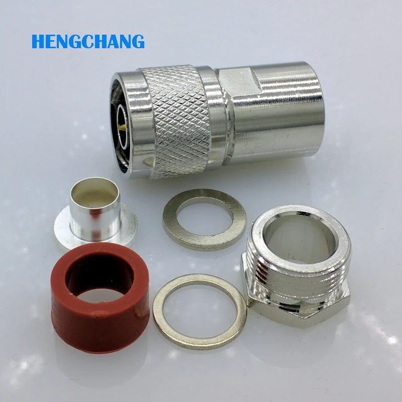50-7 N type connector L16 connector for LMR400 RG214 RG8 LMR400 RG213 RG165 RG393 coaxial cable 1pcs