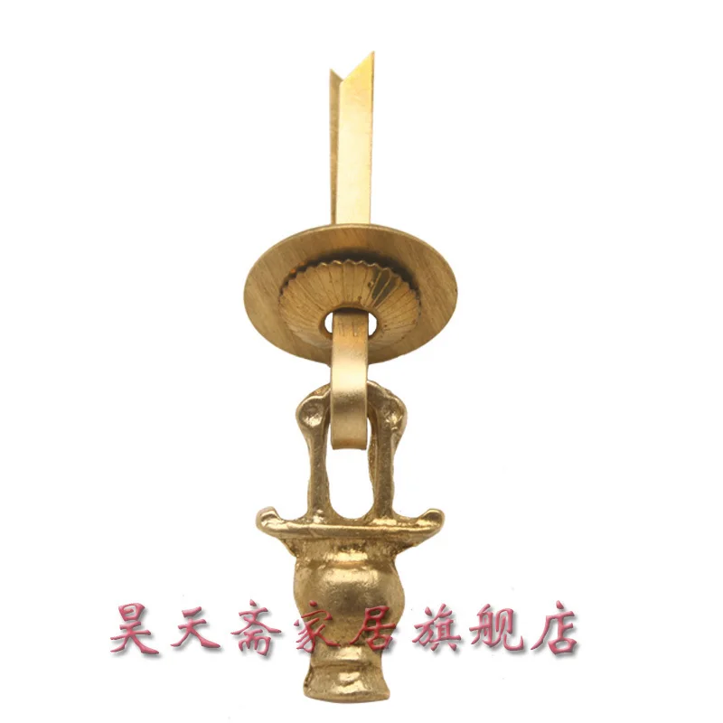 

[Haotian vegetarian] antique furniture copper fittings / drawer handle / copper handle HTE-090